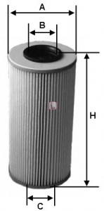 FILTRO ÓLEO U FI 25.587.00 - SOFIMA