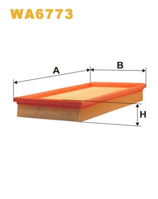 FILTRO DE AR - WIX FILTERS