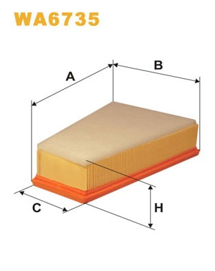 FILTRO AR - WIX FILTERS