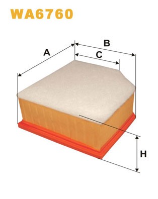 FILTRO AR - WIX FILTERS