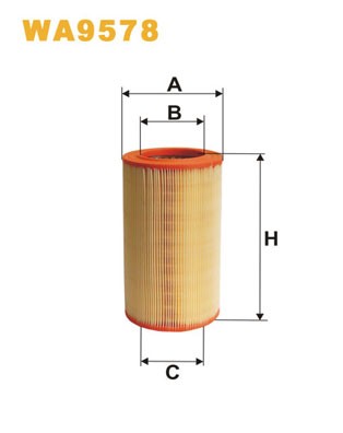 FILTRO AR - WIX FILTERS