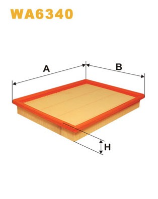 FILTRO AR - WIX FILTERS