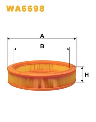 FILTRO AR - WIX FILTERS