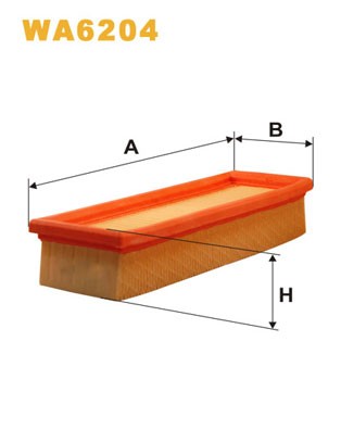 FILTRO AR - WIX FILTERS