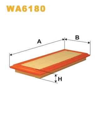 FILTRO AR - WIX FILTERS