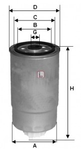 FILTRO DE COMBUSTÍVEL  - SOFIMA
