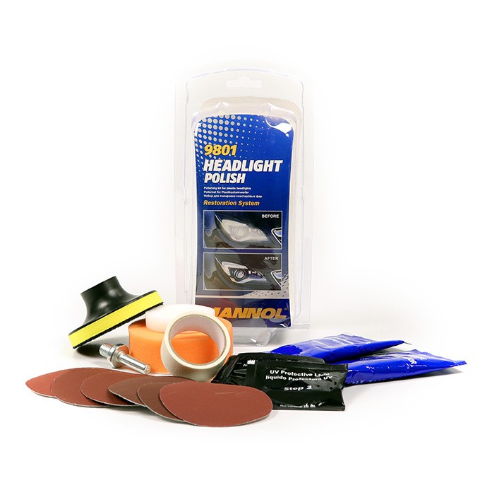 MANNOL Headlight Polish Restoration  - MANNOL