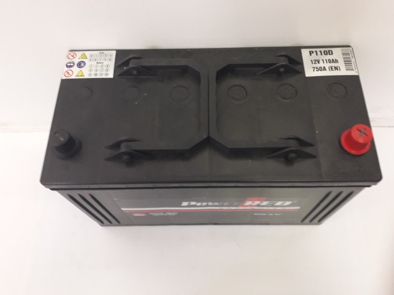 DELS BATERIA 110Ah 750A - POWER RED