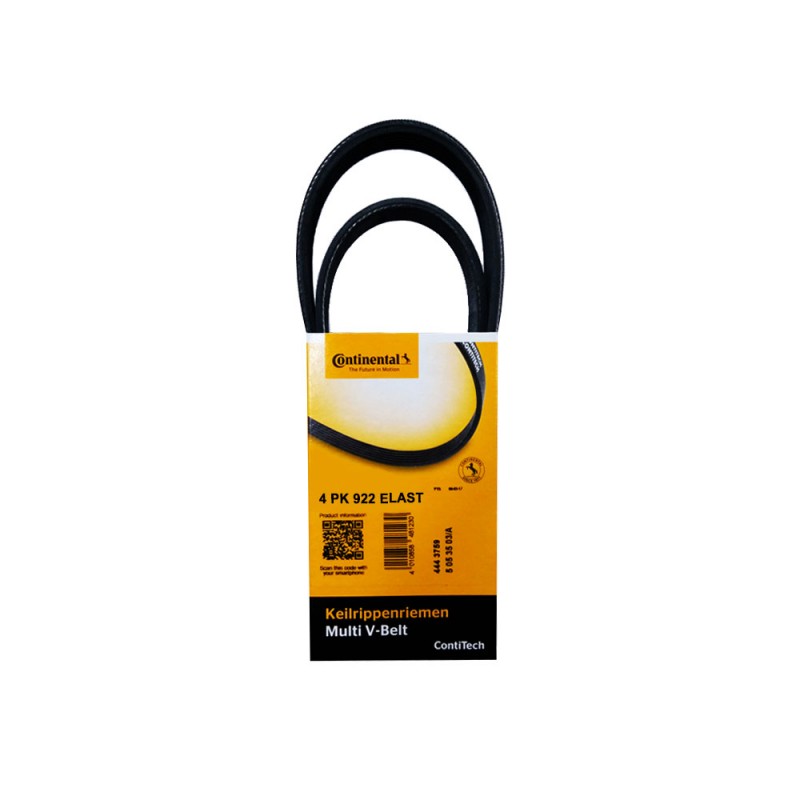 Correia trapezoidal estriada ELAST 4PK922  - CONTITECH