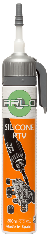 SILICONE PRESSURIZADO PRETO - EMBALAGEM NEUTRA