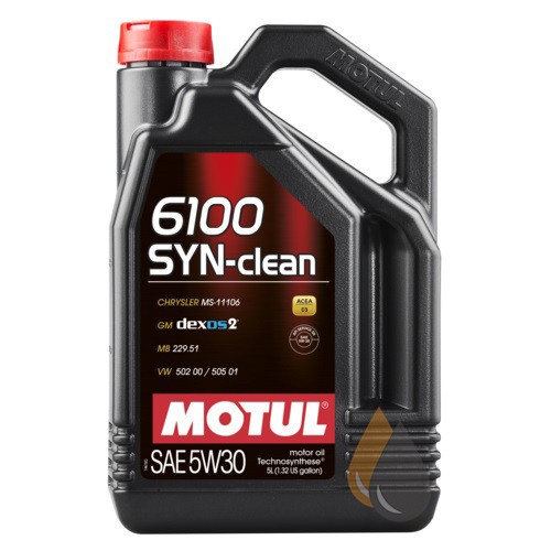 MOTUL 6100 SYN-CLEAN 5W-30 C3 5L - MOTUL