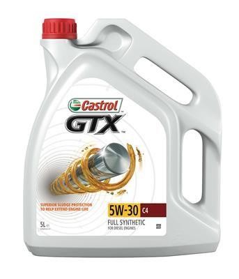 OLEO MOTOR CASTROL GTX 5W-30 C4 5L - CASTROL